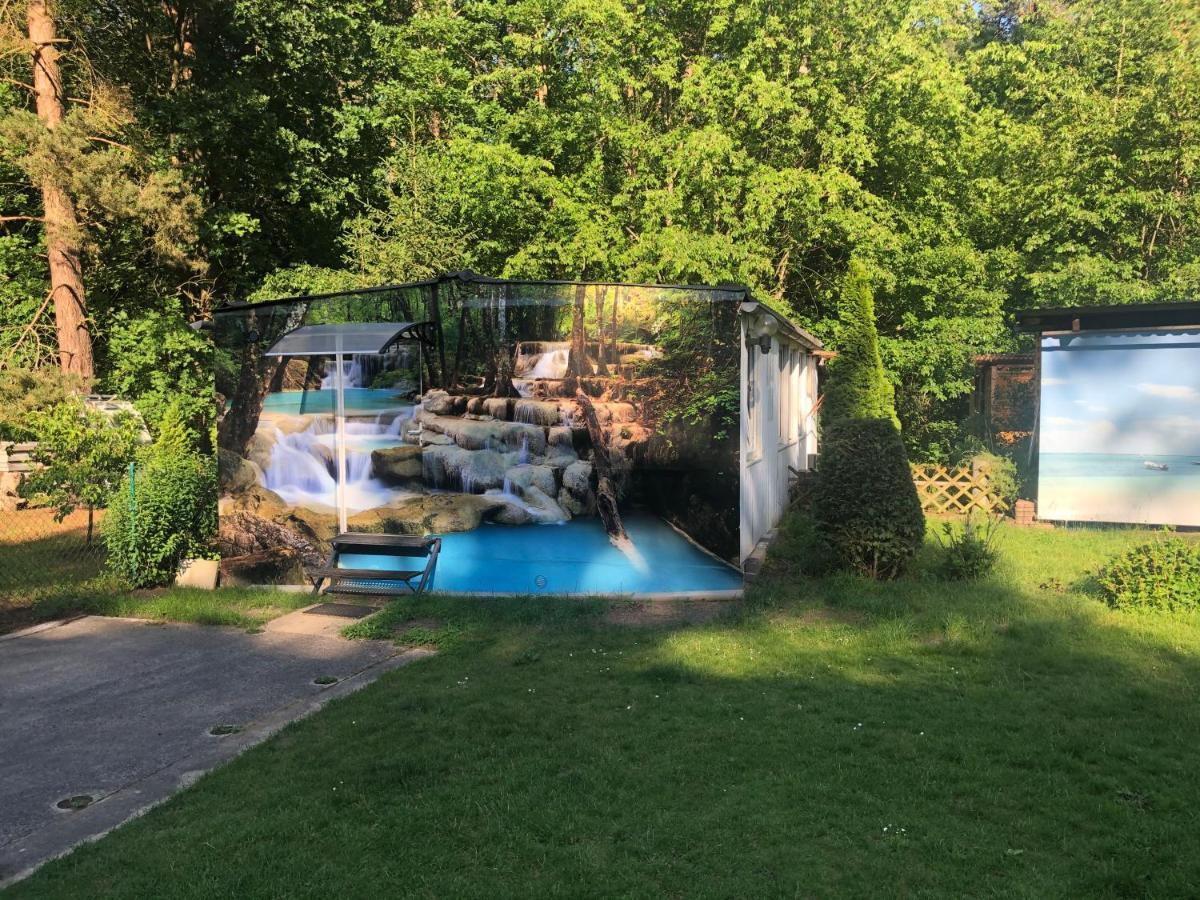 Bungalow Am Wald Bernau bei Berlin Dış mekan fotoğraf